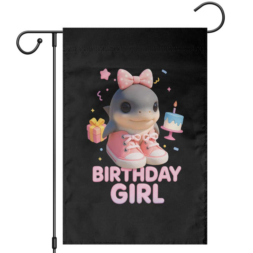 Birthday Girl Garden Flag Italian Brainrot Meme Party Funny Las Tralaleritas TS10 Black Print Your Wear