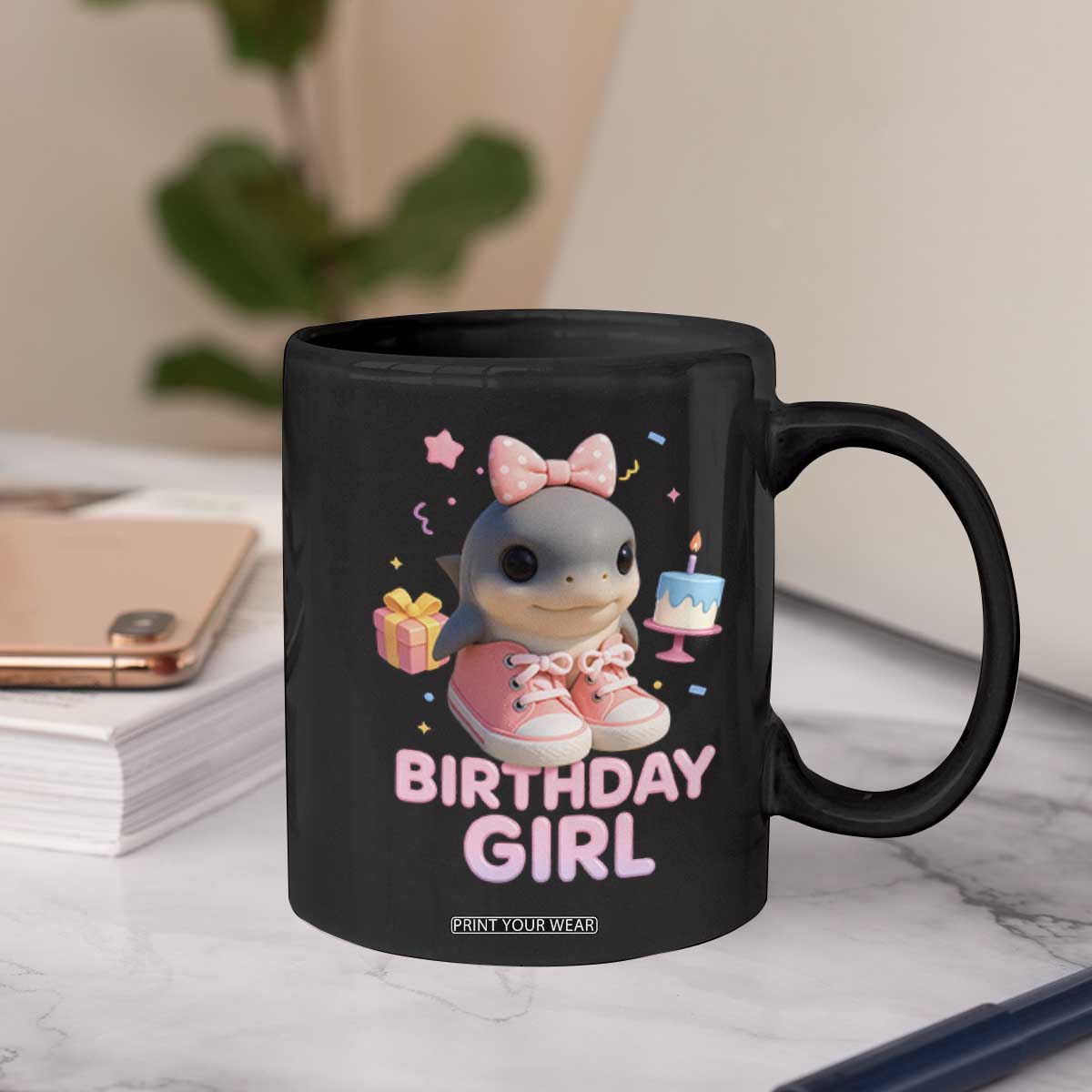Birthday Girl Coffee Mug Italian Brainrot Meme Party Funny Las Tralaleritas TS10 Print Your Wear