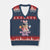 Birthday Girl V-Neck Knit Sweater Vest Italian Brainrot Meme Party Funny Las Tralaleritas TS10 Navy Red Print Your Wear