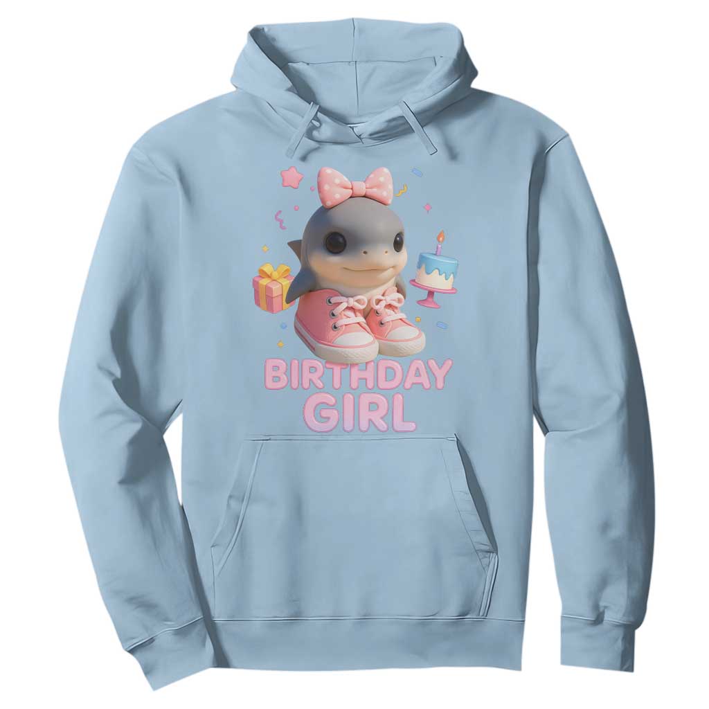 Birthday Girl Hoodie Italian Brainrot Meme Party Funny Las Tralaleritas TS10 Light Blue Print Your Wear