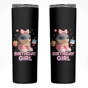 Birthday Girl Skinny Tumbler Italian Brainrot Meme Party Funny Las Tralaleritas TS10 Black Print Your Wear