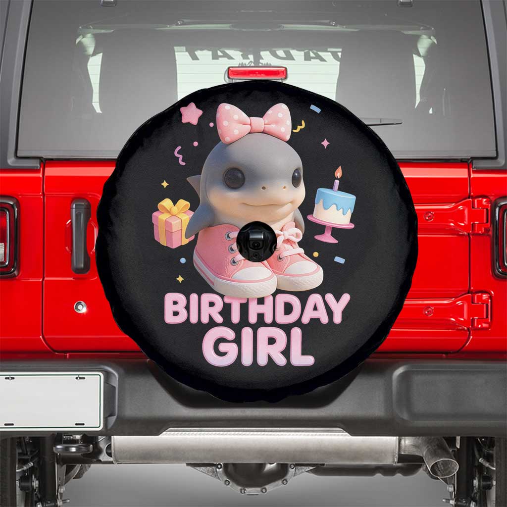 Birthday Girl Spare Tire Cover Italian Brainrot Meme Party Funny Las Tralaleritas TS10 Black Print Your Wear