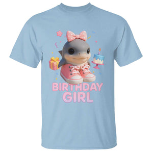 Birthday Girl T Shirt Italian Brainrot Meme Party Funny Las Tralaleritas TS10 Light Blue Print Your Wear
