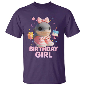 Birthday Girl T Shirt Italian Brainrot Meme Party Funny Las Tralaleritas TS10 Purple Print Your Wear