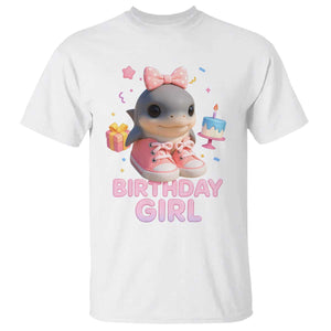 Birthday Girl T Shirt Italian Brainrot Meme Party Funny Las Tralaleritas TS10 White Print Your Wear