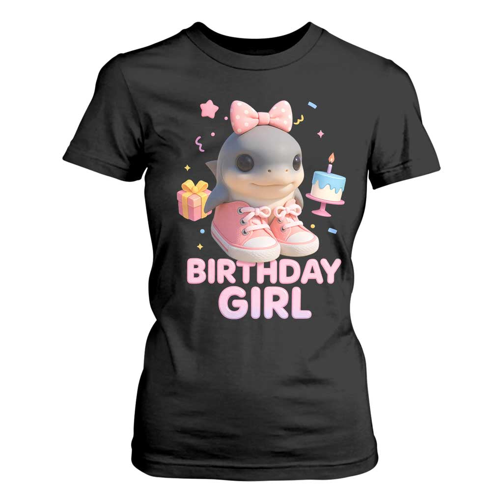 Birthday Girl T Shirt For Women Italian Brainrot Meme Party Funny Las Tralaleritas TS10 Black Print Your Wear
