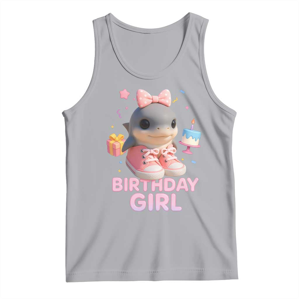 Birthday Girl Tank Top Italian Brainrot Meme Party Funny Las Tralaleritas TS10 Athletic Heather Print Your Wear