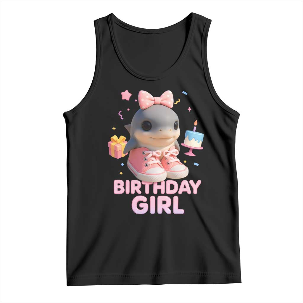 Birthday Girl Tank Top Italian Brainrot Meme Party Funny Las Tralaleritas TS10 Black Print Your Wear