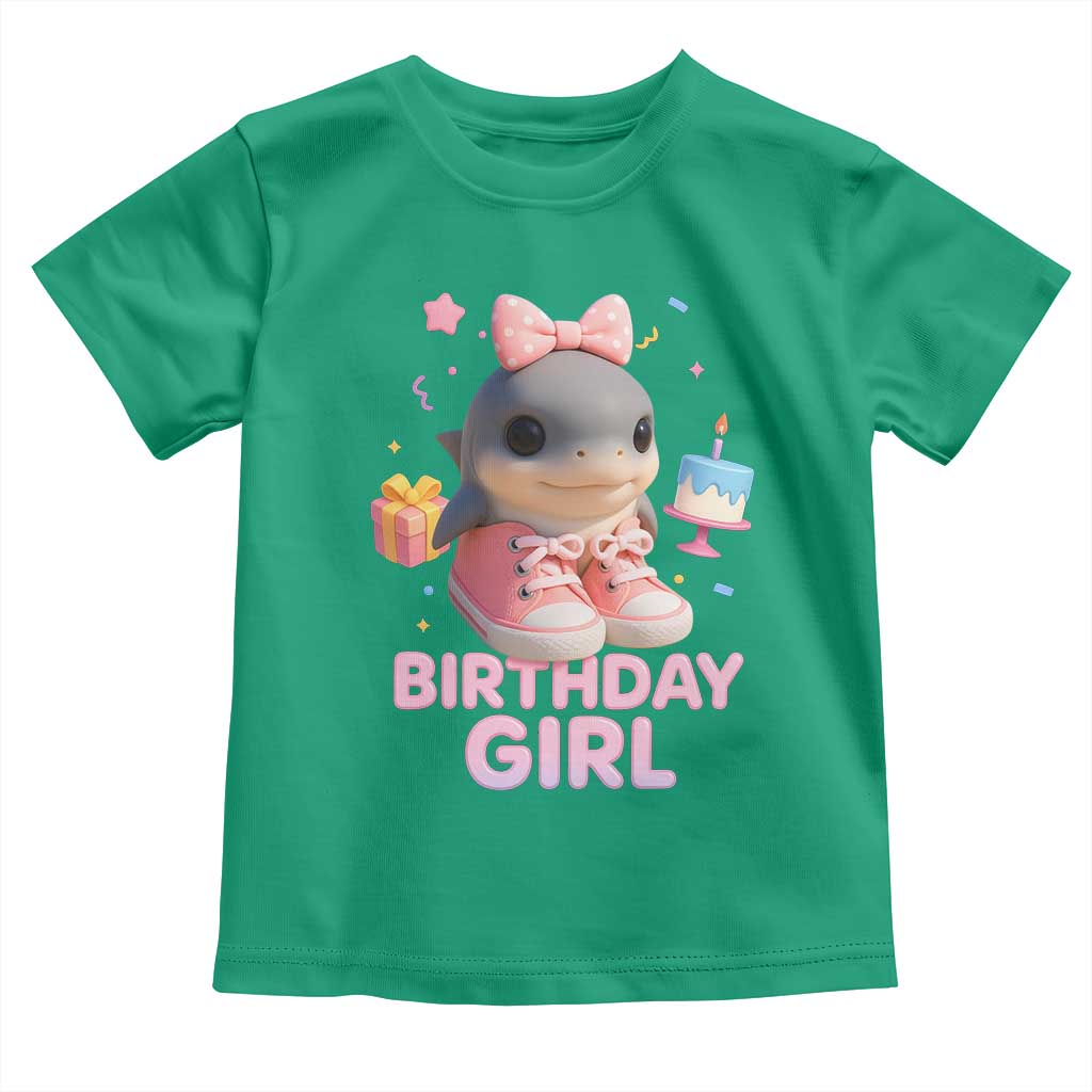 Birthday Girl Toddler T Shirt Italian Brainrot Meme Party Funny Las Tralaleritas TS10 Irish Green Print Your Wear