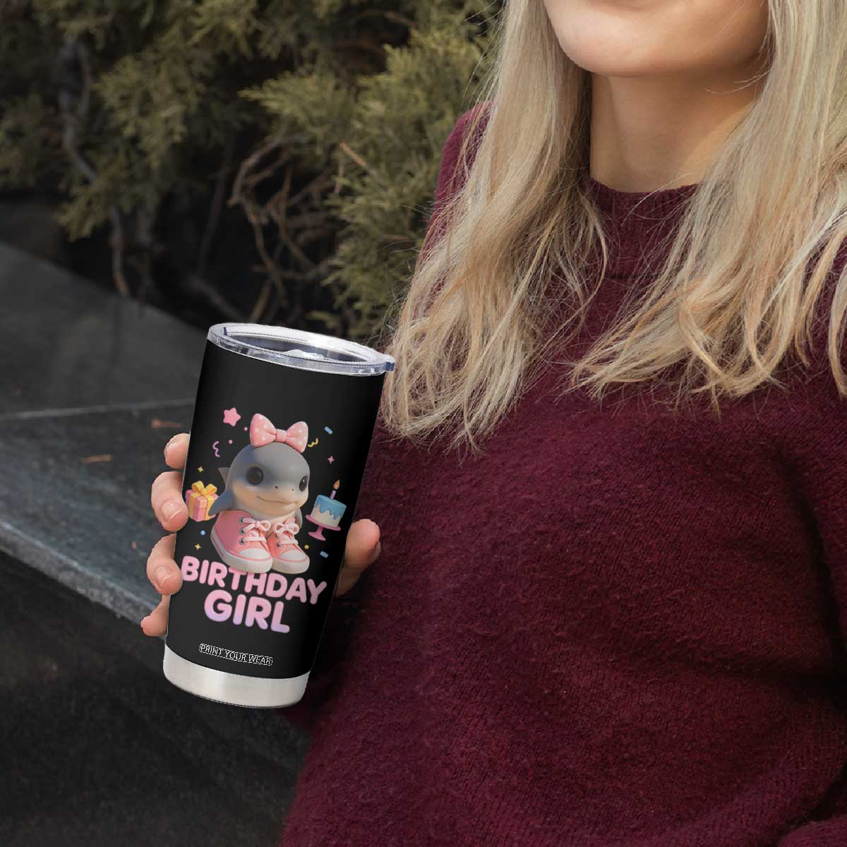 Birthday Girl Tumbler Cup Italian Brainrot Meme Party Funny Las Tralaleritas TS10 Print Your Wear