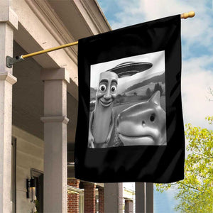 Funny Italian Brainrot Meme Garden Flag Funny Tung Tung Tung Sahur Tralalero Tralala Selfie TS10 Print Your Wear