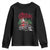 Christmas Motorcycle Santa Youth Sweatshirt Funny Motorbike Rider Grandpa Merry Xmas TS10 Black Print Your Wear