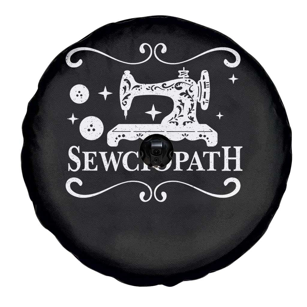 Sewing Lover Spare Tire Cover Sewciopath Quilter Gift TS10 Print Your Wear