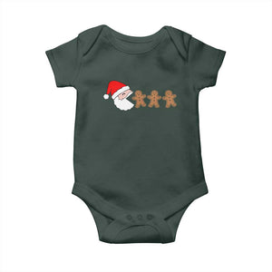 Funny Christmas Baby Onesie Santa Eating Gingerbread Men Gamer Men Women Kids TS10 Print Your Wear