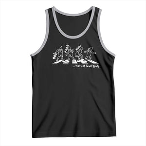 Funny Christmas Grin Tank Top Thats It Im Not Going TS10 Black Athletic Heather Print Your Wear