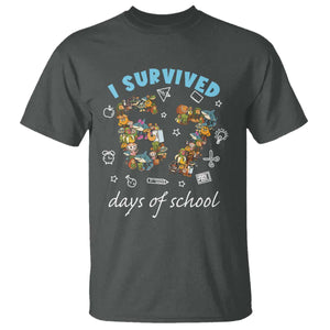 I Survived 67 Days of School Funny Six Seven Italian Brainrot T Shirt TS10 Dark Heather Print Your Wear