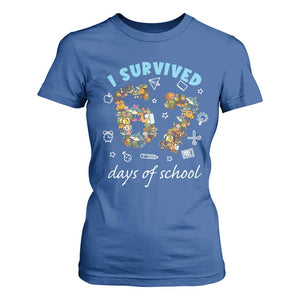 I Survived 67 Days of School Funny Six Seven Italian Brainrot T Shirt For Women TS10 Royal Blue Print Your Wear