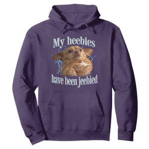 Funny Chihuahua Meme Hoodie My Heebies Have Been Jeebied Bootleg TS10 Purple Print Your Wear