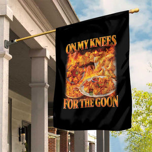 Funny Crab Rangoon Meme Garden Flag Vintage 90s Style On My Knees Bootleg Graphic TS10 Print Your Wear