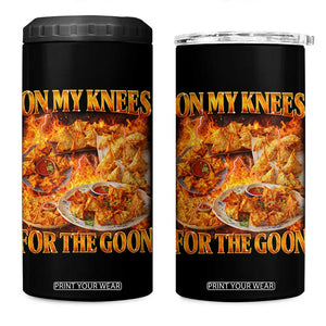 Funny Crab Rangoon Meme 4 in 1 Can Cooler Tumbler Vintage 90s Style On My Knees Bootleg Graphic TS10 One Size: 16 oz Black Print Your Wear