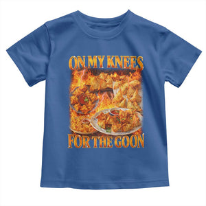 Funny Crab Rangoon Meme Toddler T Shirt Vintage 90s Style On My Knees Bootleg Graphic TS10 Royal Blue Print Your Wear