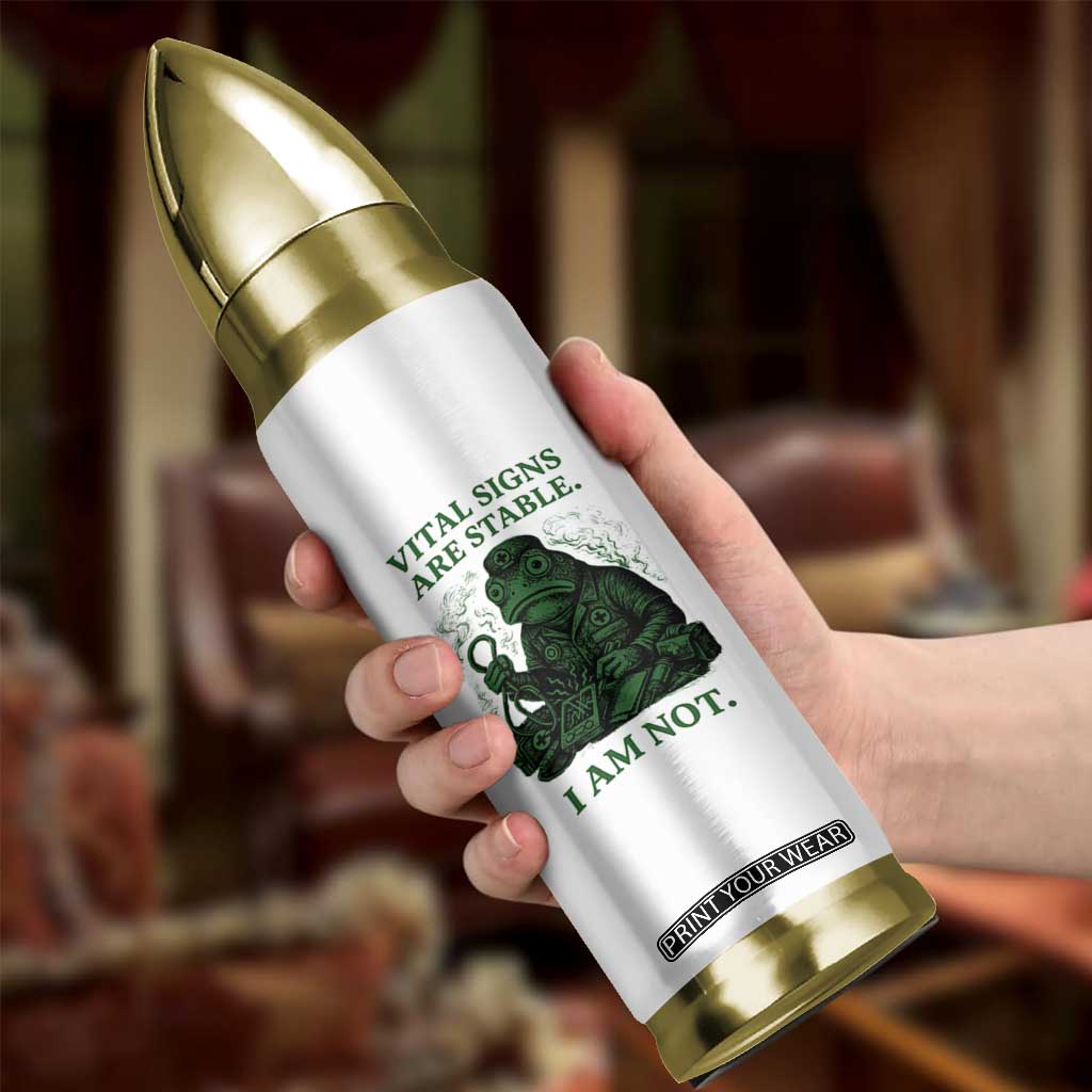 Frog Medic Bullet Tumbler Funny Animal EMT Emergency Health Workers TS10 Print Your Wear