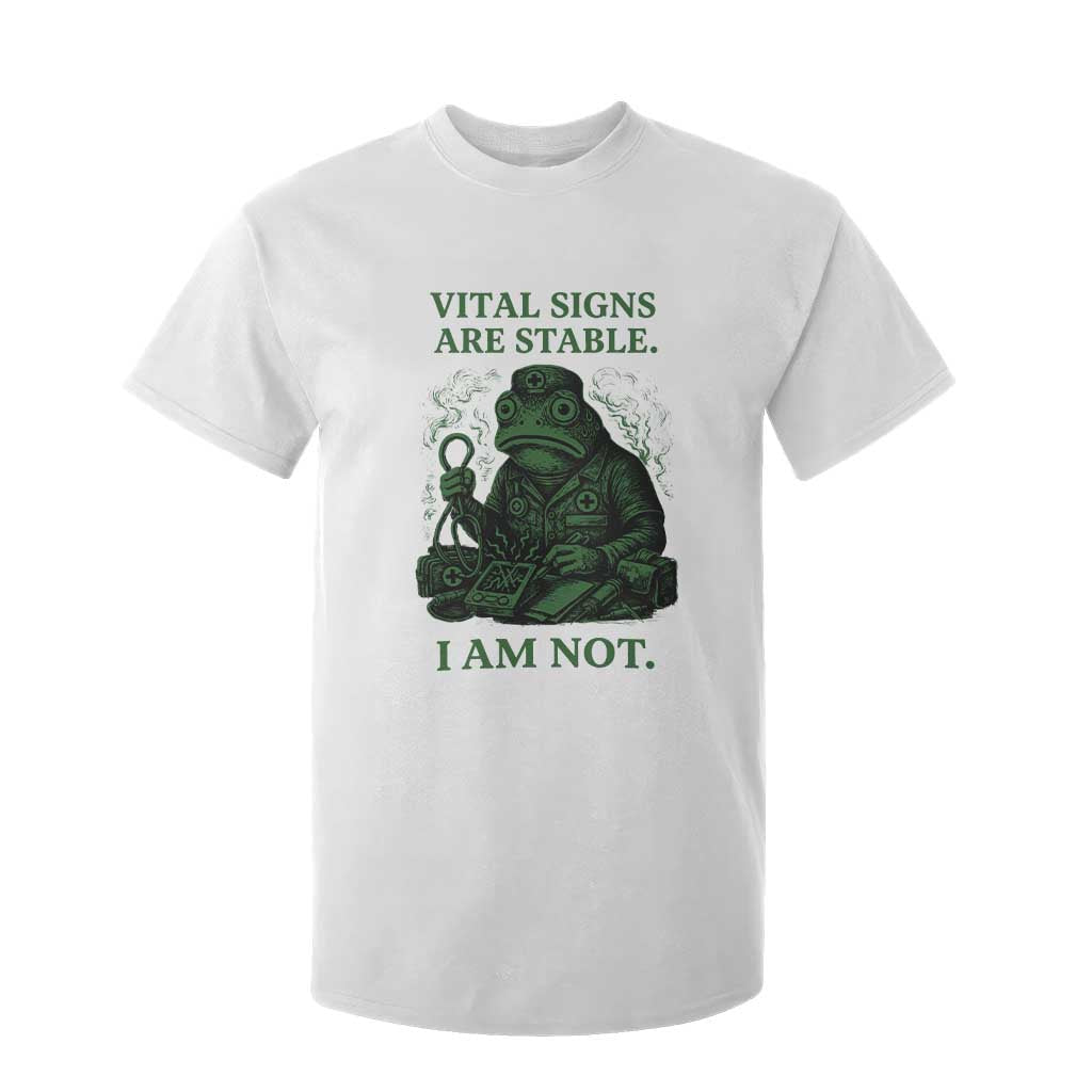 Frog Medic T Shirt For Kid Funny Animal EMT Emergency Health Workers TS10 White Print Your Wear