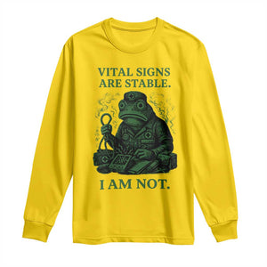 Frog Medic Long Sleeve Shirt Funny Animal EMT Emergency Health Workers TS10 Daisy Print Your Wear