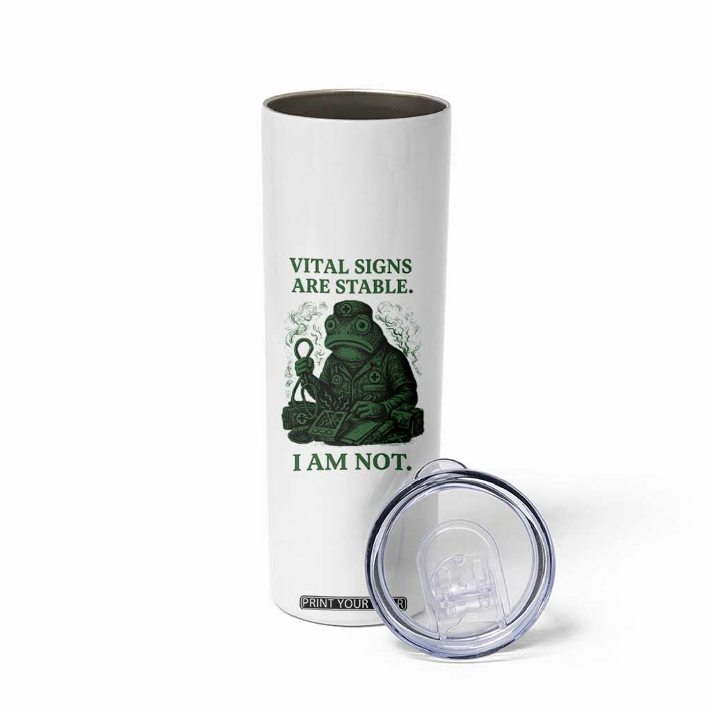 Frog Medic Skinny Tumbler Funny Animal EMT Emergency Health Workers TS10 Print Your Wear
