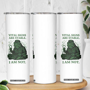 Frog Medic Skinny Tumbler Funny Animal EMT Emergency Health Workers TS10 Print Your Wear