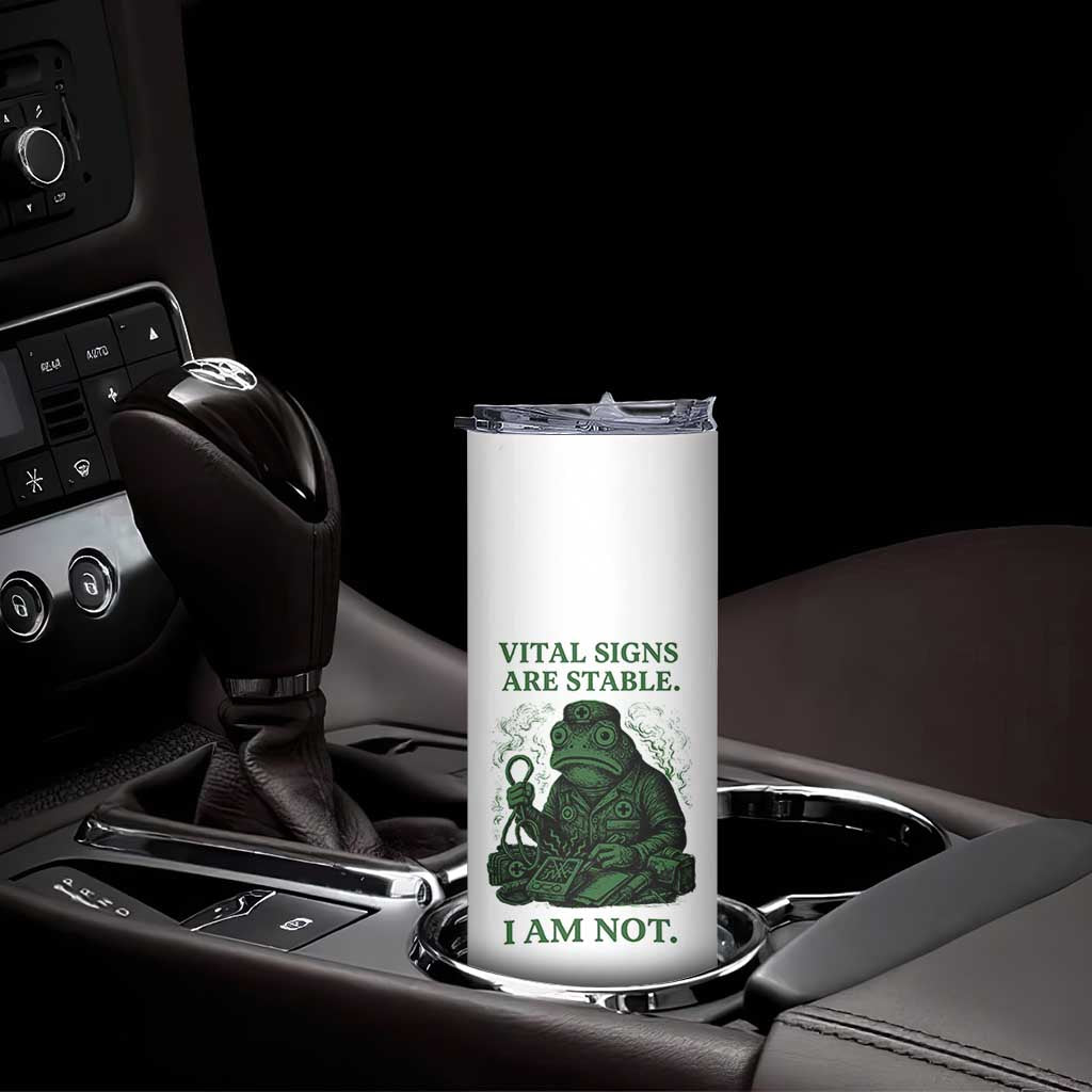 Frog Medic Skinny Tumbler Funny Animal EMT Emergency Health Workers TS10 Print Your Wear