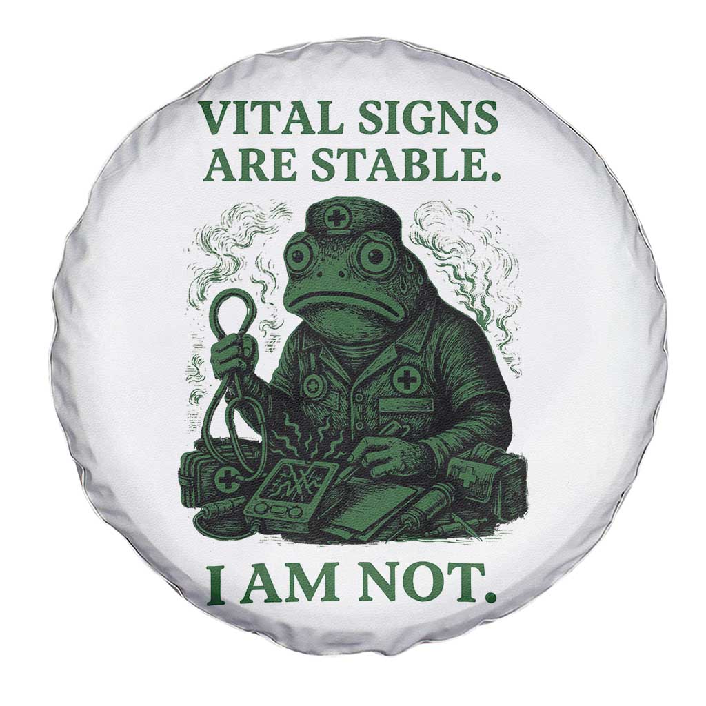Frog Medic Spare Tire Cover Funny Animal EMT Emergency Health Workers TS10 Print Your Wear