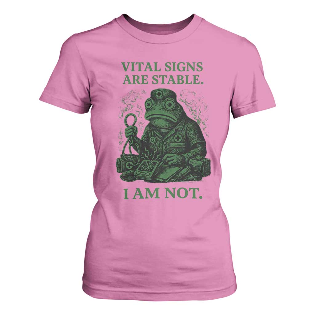 Frog Medic T Shirt For Women Funny Animal EMT Emergency Health Workers TS10 Azalea Print Your Wear