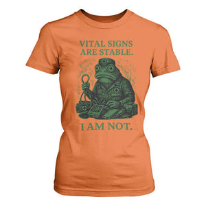 Frog Medic T Shirt For Women Funny Animal EMT Emergency Health Workers TS10 Orange Print Your Wear