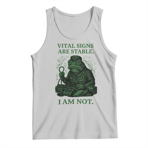 Frog Medic Tank Top Funny Animal EMT Emergency Health Workers TS10 Ash Print Your Wear