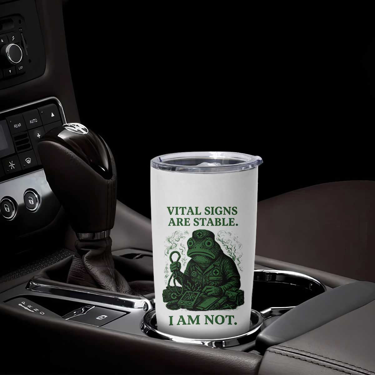 Frog Medic Tumbler Cup Funny Animal EMT Emergency Health Workers TS10 Print Your Wear