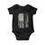 Retired 2025 Baby Onesie Vintage Old American Flag TS10 Black Print Your Wear