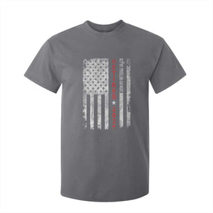 Retired 2025 T Shirt For Kid Vintage Old American Flag TS10 Charcoal Print Your Wear