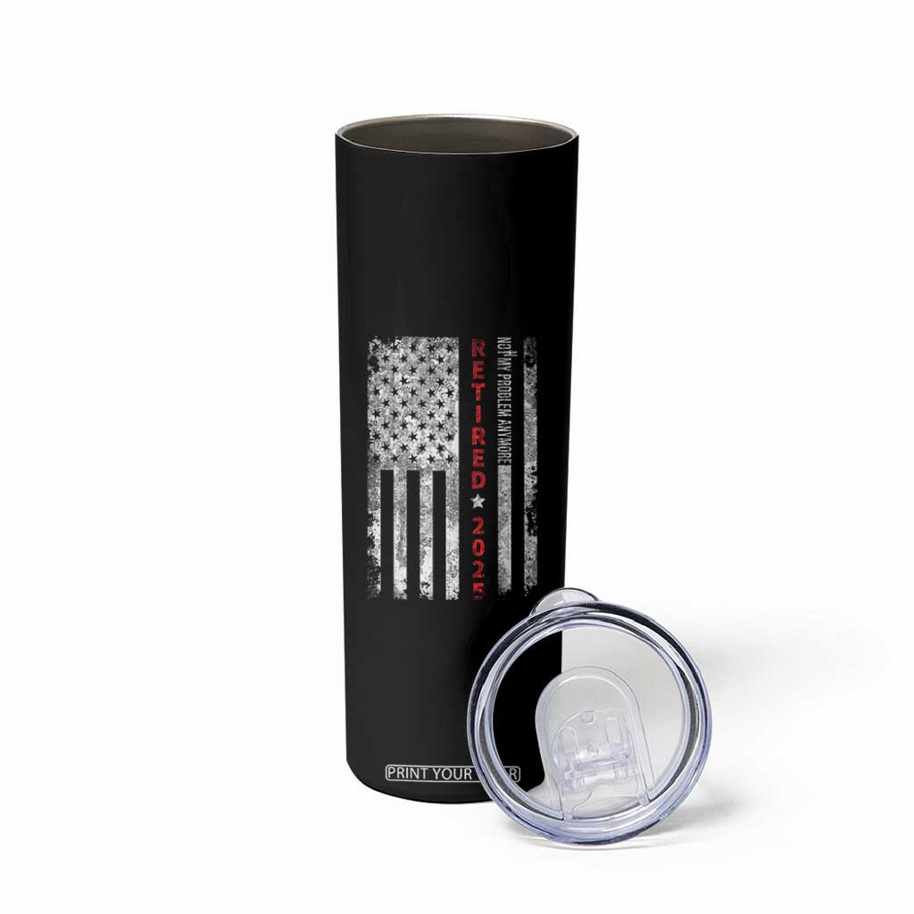 Retired 2025 Skinny Tumbler Vintage Old American Flag TS10 Print Your Wear