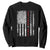 Retired 2025 Sweatshirt Vintage Old American Flag TS10 Black Print Your Wear