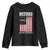 Funny Retired 2025 Youth Sweatshirt Under New Management See Wife for Details American Flag TS10 Black Print Your Wear