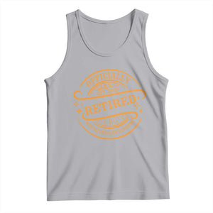 Retired Est 2025 Tank Top Not My Problem Anymore Vintage Retirement Gifts TS10 Athletic Heather Print Your Wear