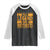 Retro The Legend Has Retired Raglan Shirt Retirement Gifts TS10 Black White Print Your Wear