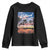 Funny Retirement Gift Youth Sweatshirt I'm Retired It's 5 O'Clock Everywhere Beach Summer Vibes TS10 Black Print Your Wear