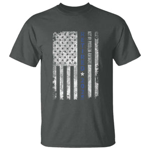 Retired 2025 T Shirt Not My Problem Anymore Vintage American Flag - Print Your Wear