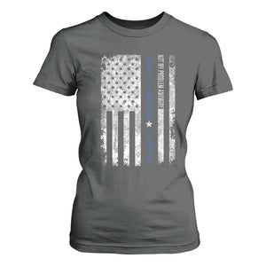 Retired 2025 T Shirt For Women Not My Problem Anymore Vintage American Flag TS10 Dark Heather Print Your Wear