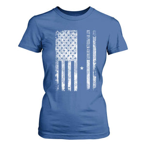 Retired 2025 T Shirt For Women Not My Problem Anymore Vintage American Flag TS10 Royal Blue Print Your Wear