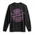 Retired Est 2025 Long Sleeve Shirt Not My Problem Anymore Vintage Pink Retirement Gifts TS10 Black Print Your Wear
