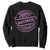 Retired Est 2025 Sweatshirt Not My Problem Anymore Vintage Pink Retirement Gifts TS10 Black Print Your Wear