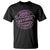 Retired Est 2025 T Shirt Not My Problem Anymore Vintage Pink Retirement Gifts TS10 Black Print Your Wear
